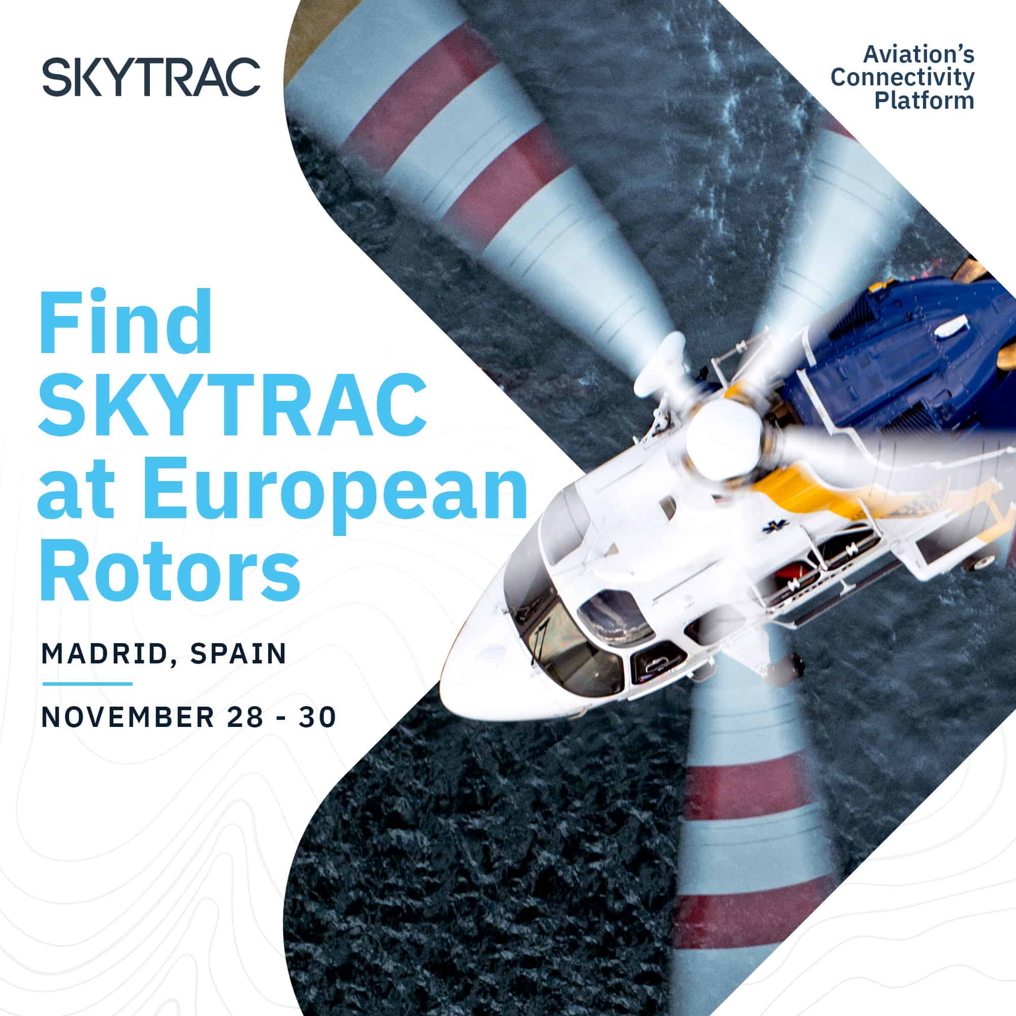 Events Find SKYTRAC at EUROPEAN ROTORS 2023 in Madrid, Spain