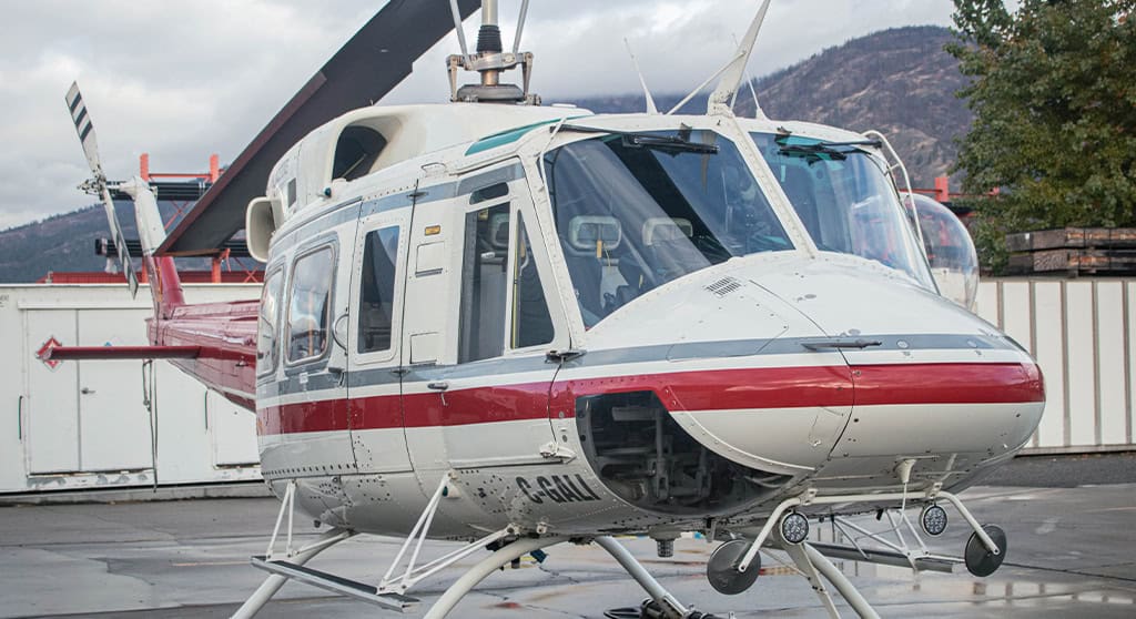 Alpine Helicopter's C-GALI helicopter.