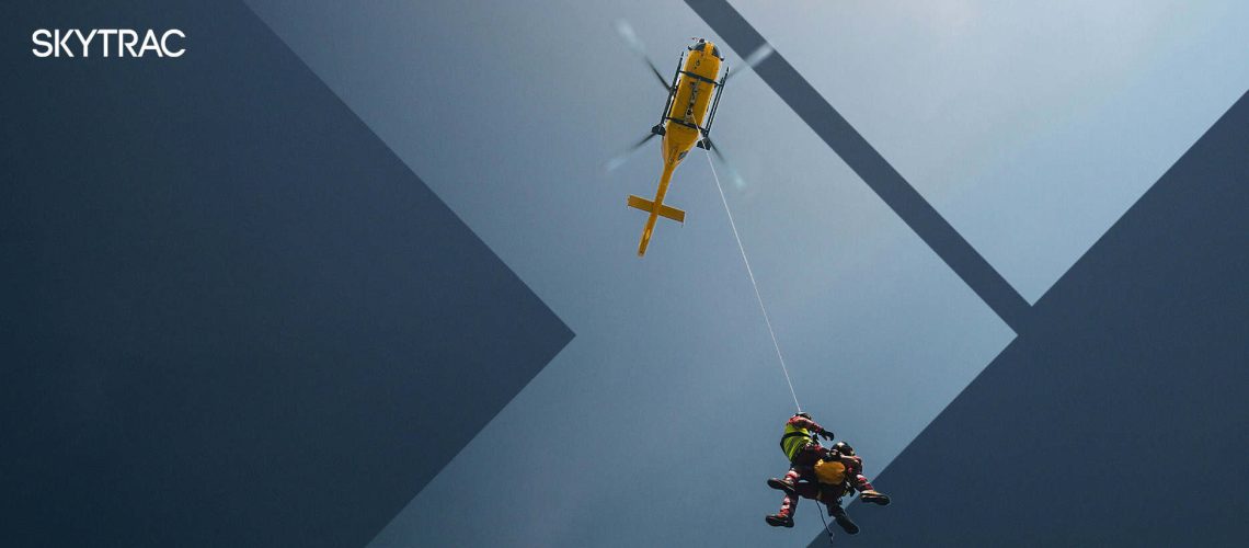 Rescue helicopter