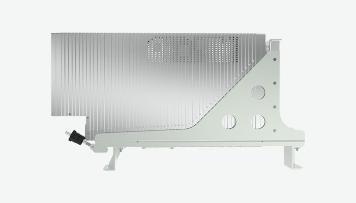 Side View of SDL-350™ Broadband Satcom and Onboard Server